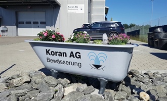 Koran AG Bewässerung Springbrunnen mit Schaumsprudler